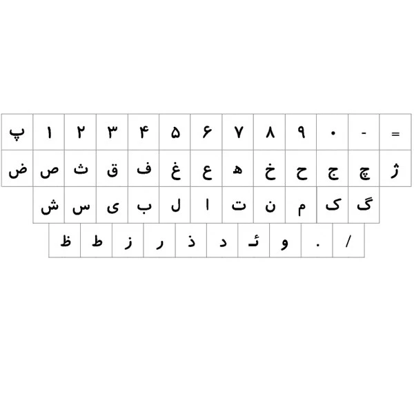 لیبل کیبورد شفاف - Image 5