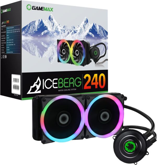 خنککننده مایع ICEBURG 240 DIGITAL WH