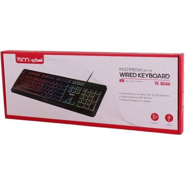 کیبورد گیمینگ TSCO TK 8046 - Image 5
