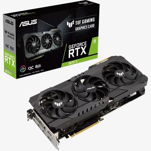 گرافیک (استوک) ASUS TUF Gaming RTX 3070ti 8G