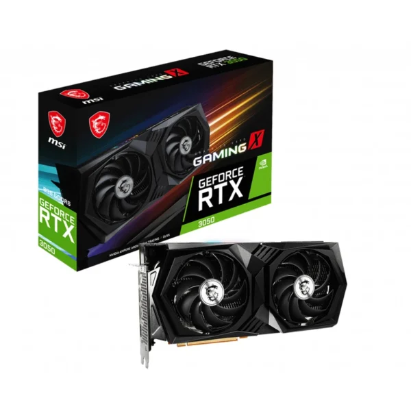 گرافیک (استوک)MSI GeForce RTX 3050 GAMING X 8GB