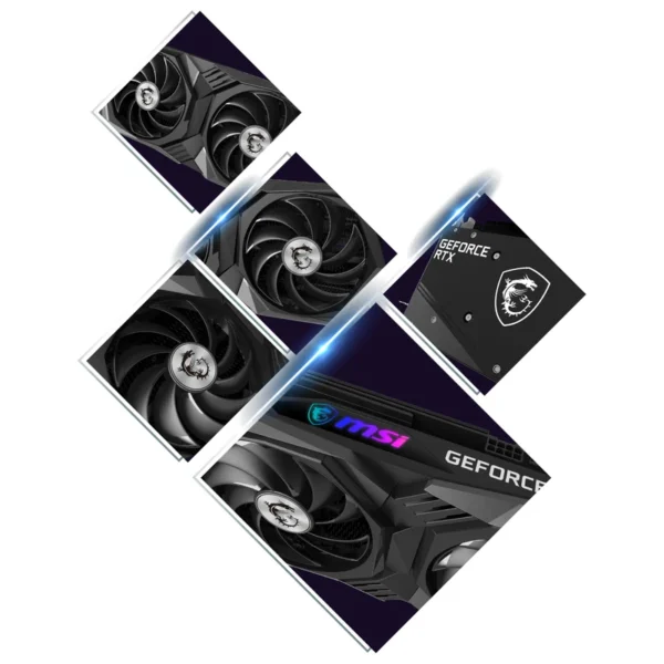 گرافیک (استوک)MSI GeForce RTX 3050 GAMING X 8GB - Image 2