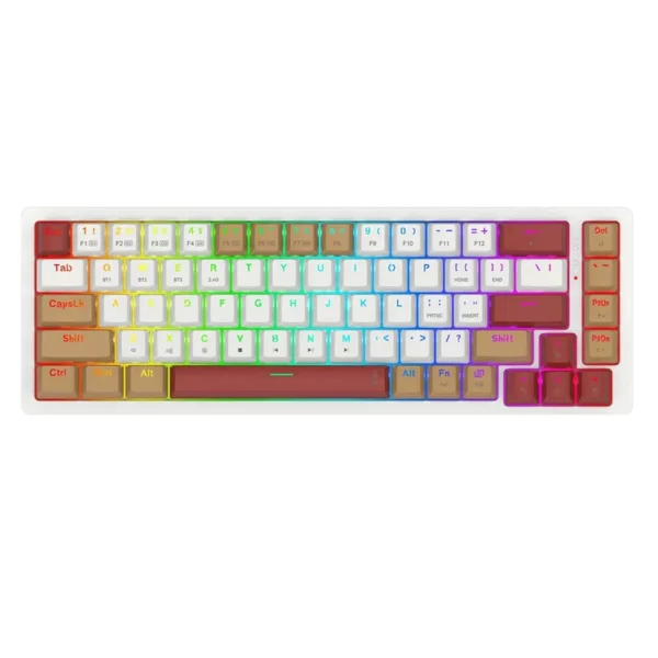 کیبورد گیمینگ Redragon K677WLR RAMMUS PRO