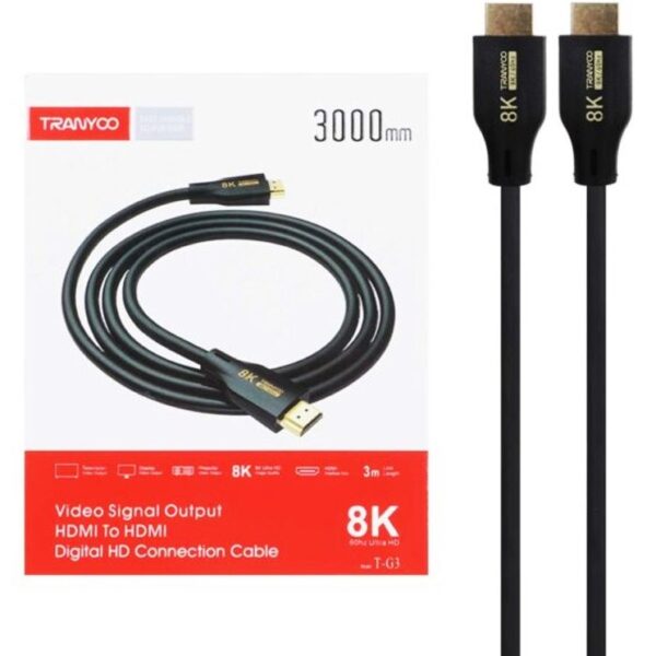 کابل 8K TRANYOO 3000MM - Image 2