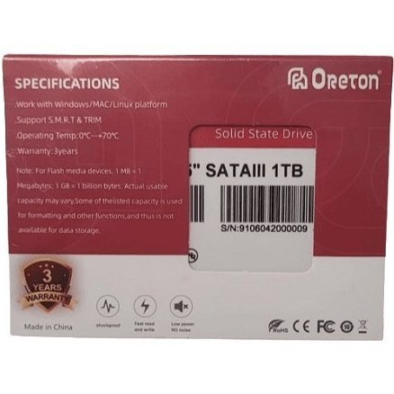 SSD ORETON 1TB - Image 2
