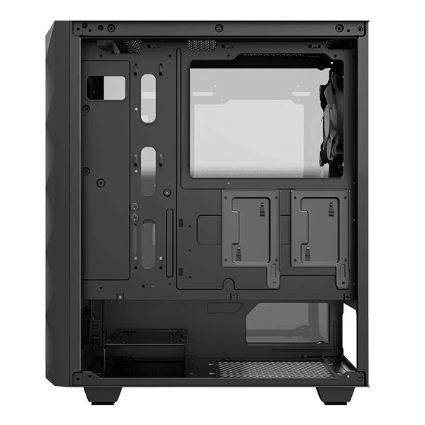 قاب کیس GameMax Black Diamond Black | پنل شیشهای | Mid Tower - Image 11