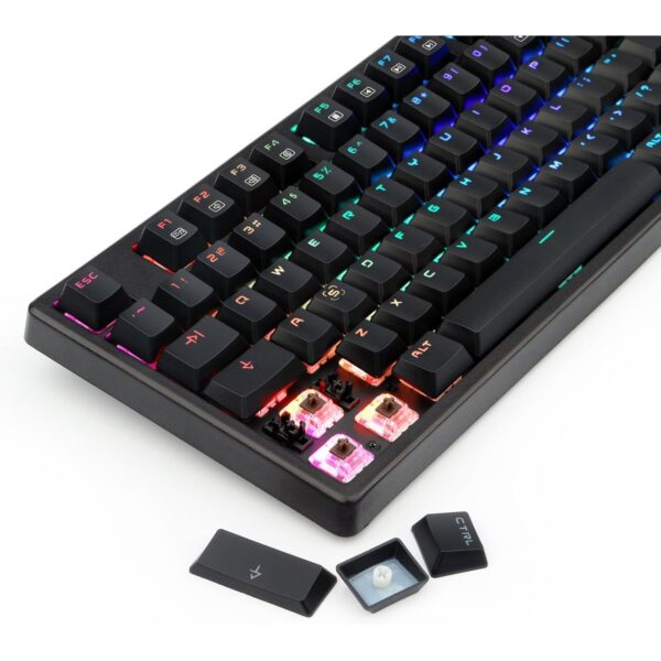 کیبورد مکانیکال گیمینگ Redragon K578 KAMA RGB Low Profile - Image 5